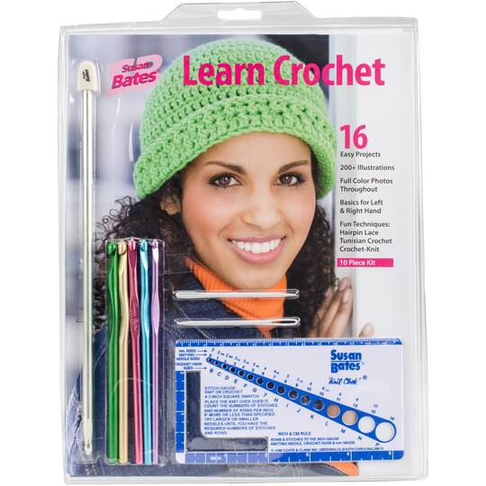 Susan Bates® Learn Crochet Kit